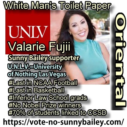 Valarie Fujii, Sunny Bailey Supporter