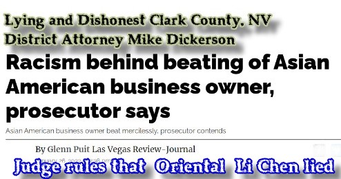 Clark County, NV District Attorney Mike Dickerson