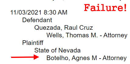 2026 Agnes Botelho, Las Vegas, NV,  Judicial candidate,  Clark County , NV Prosecutor
